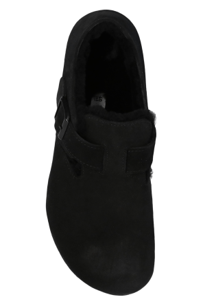 Birkenstock ‘London Shearling’ suede shoes