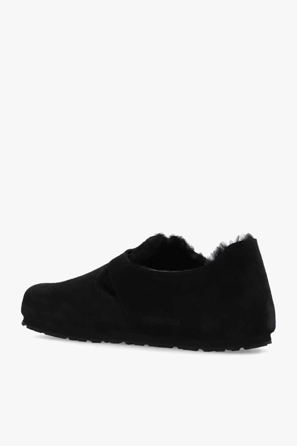 Birkenstock ‘London Shearling’ suede shoes