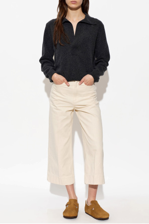 Birkenstock ‘London Shearling’ suede shoes