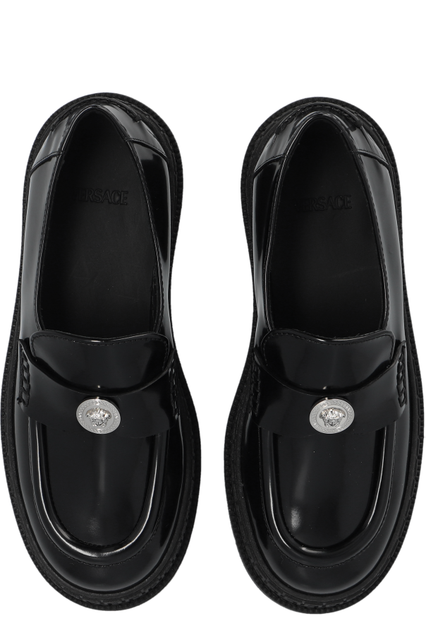 Versace Kids Leather shoes by Versace Kids