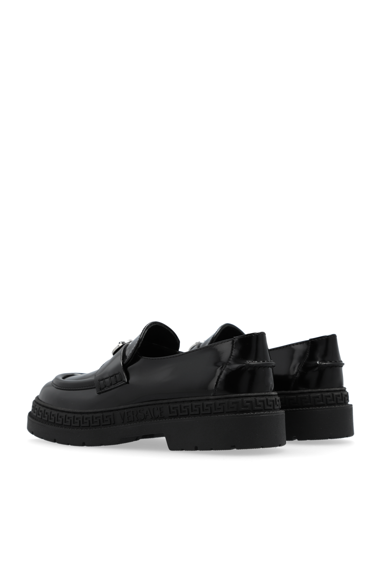 Versace Kids Leather shoes con by Versace Kids