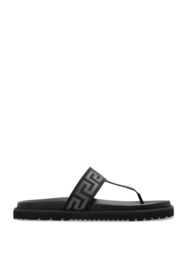 Flip flops with ‘Greca’ pattern, zdjęcie 1 Flip flops with ‘Greca’ pattern od Versace