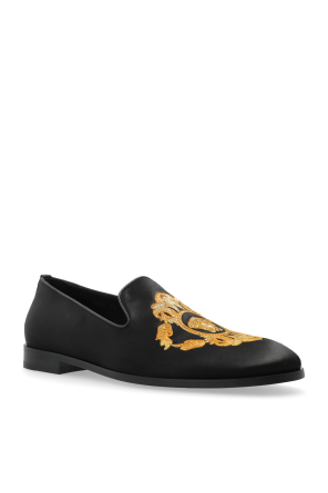 Versace Satin `loafers`