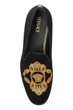 Versace Satin `loafers`