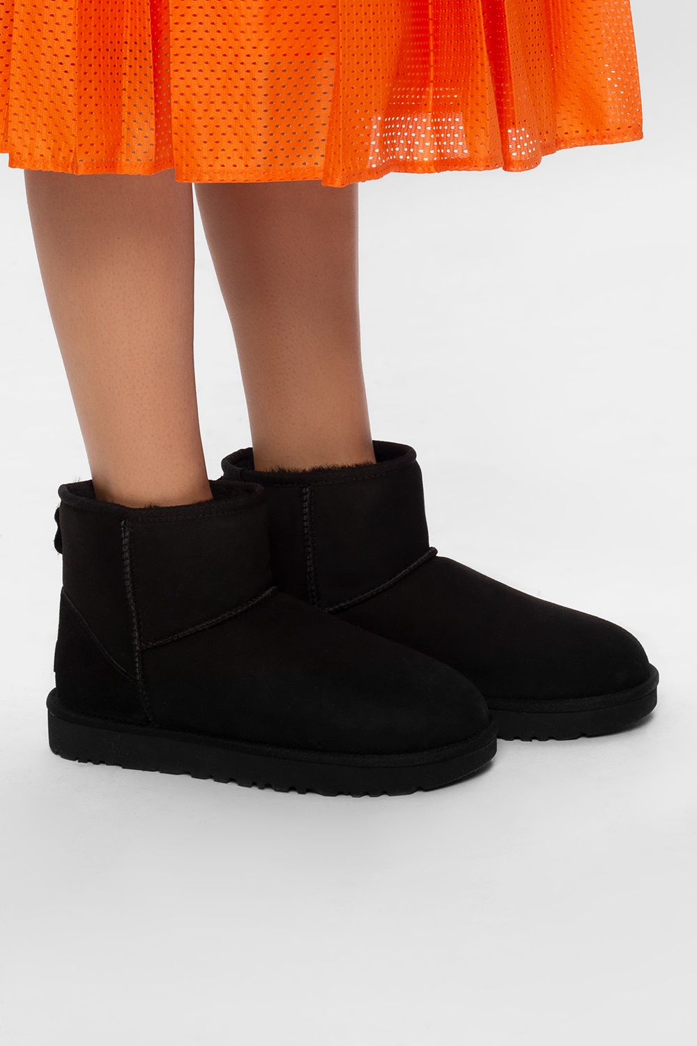 ugg complete 'W Classic Mini II'  suede snow boots