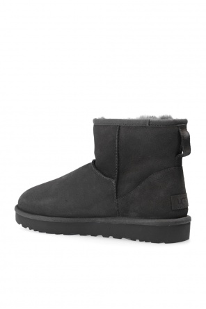 ugg touch-strap 'W Classic Mini II'  suede snow boots