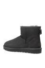 UGG GREY 'W Classic Mini II' suede snow boots