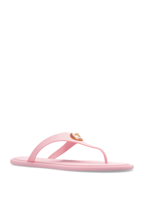 Versace Zehensandalen mit Logo