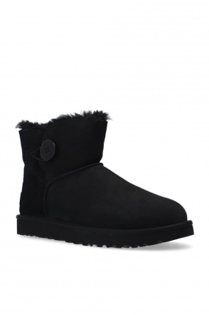 ugg CA805 'Mini Bailey Button II' suede snow boots
