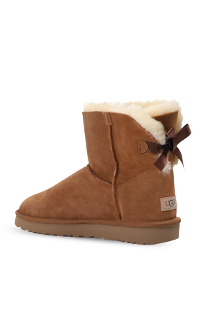 UGG 'W Mini Bailey Bow II' suede snow boots