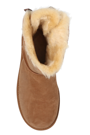 UGG 'W Mini Bailey Bow II' suede snow boots