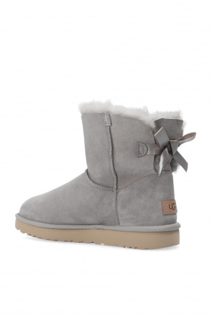 UGG 'W Mini Bailey Bow II' suede snow boots