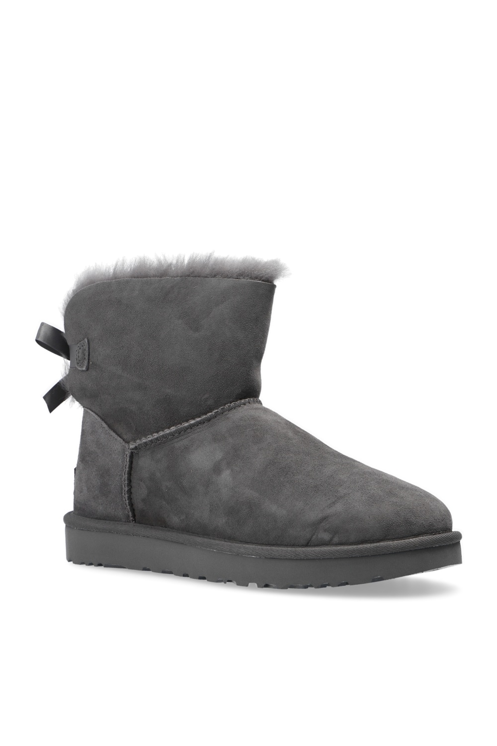 UGG 'W Mini Bailey Bow II' suede snow boots