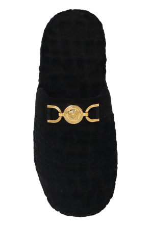 Versace Home Slippers with logo