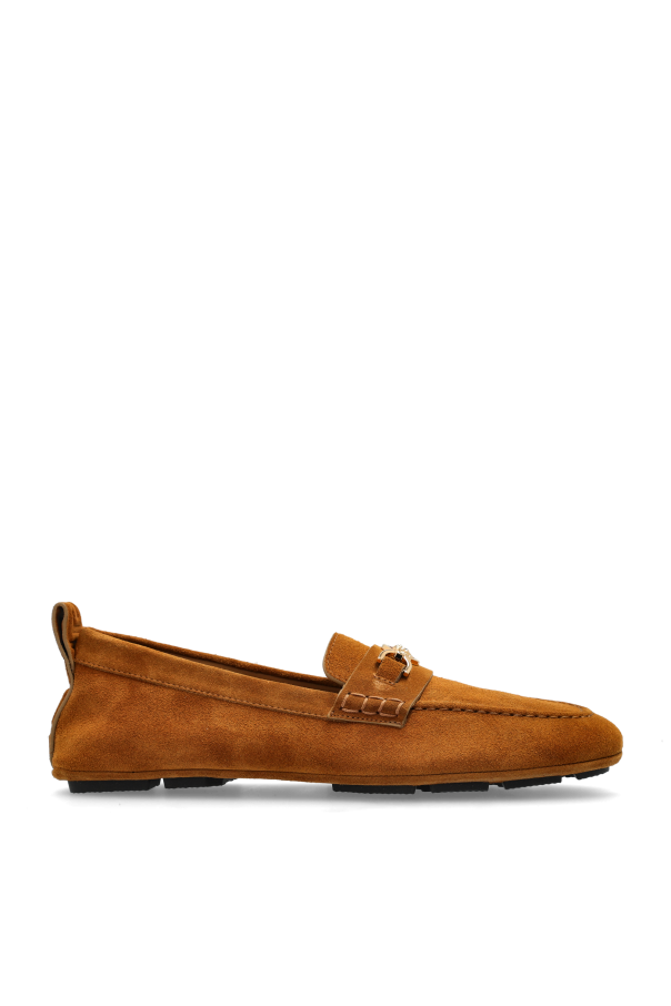 Versace Suede Loafers