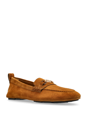 Versace Suede Loafers