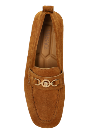 Versace Suede Loafers