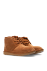 UGG Kids BROWN ‘K Neumel II’ lace-up boots