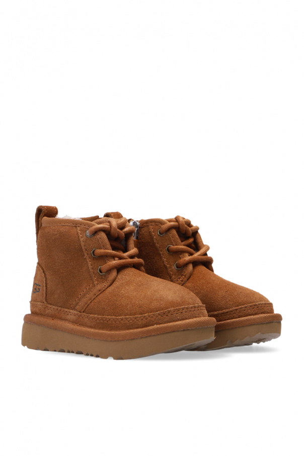 ugg sale Kids ‘Neumel II’ lace-up ankle boots