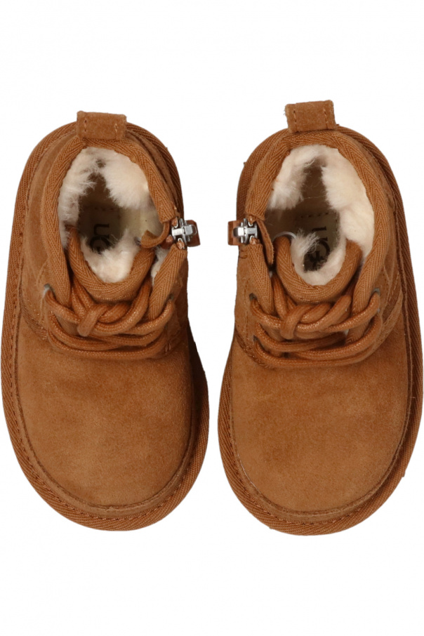 ugg comfort Kids ‘Neumel II’ lace-up ankle boots