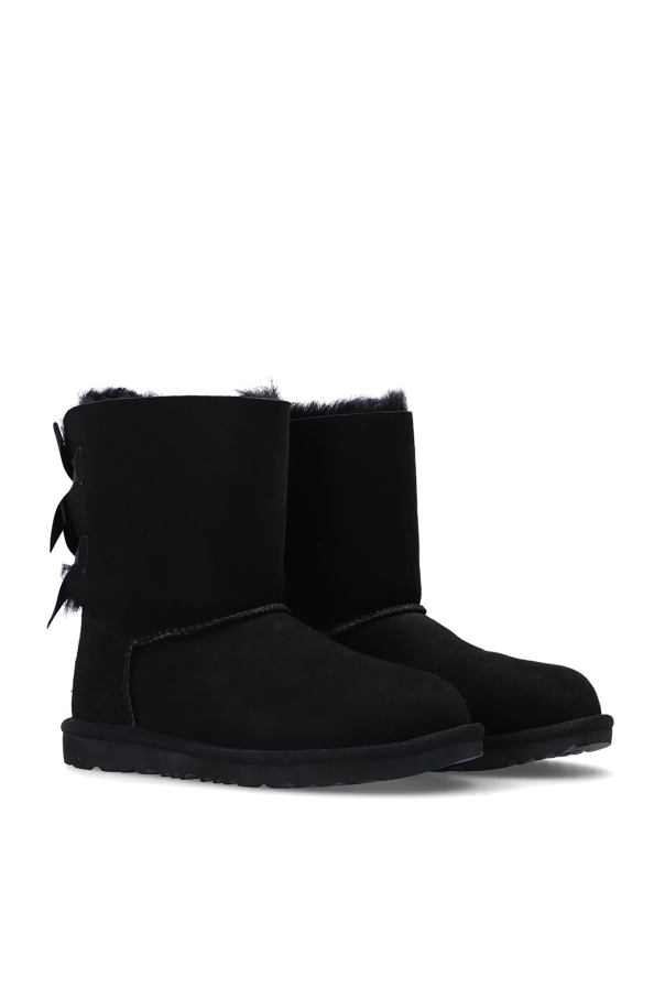 ugg Super Kids 'Bailey Bow II’ suede snow boots