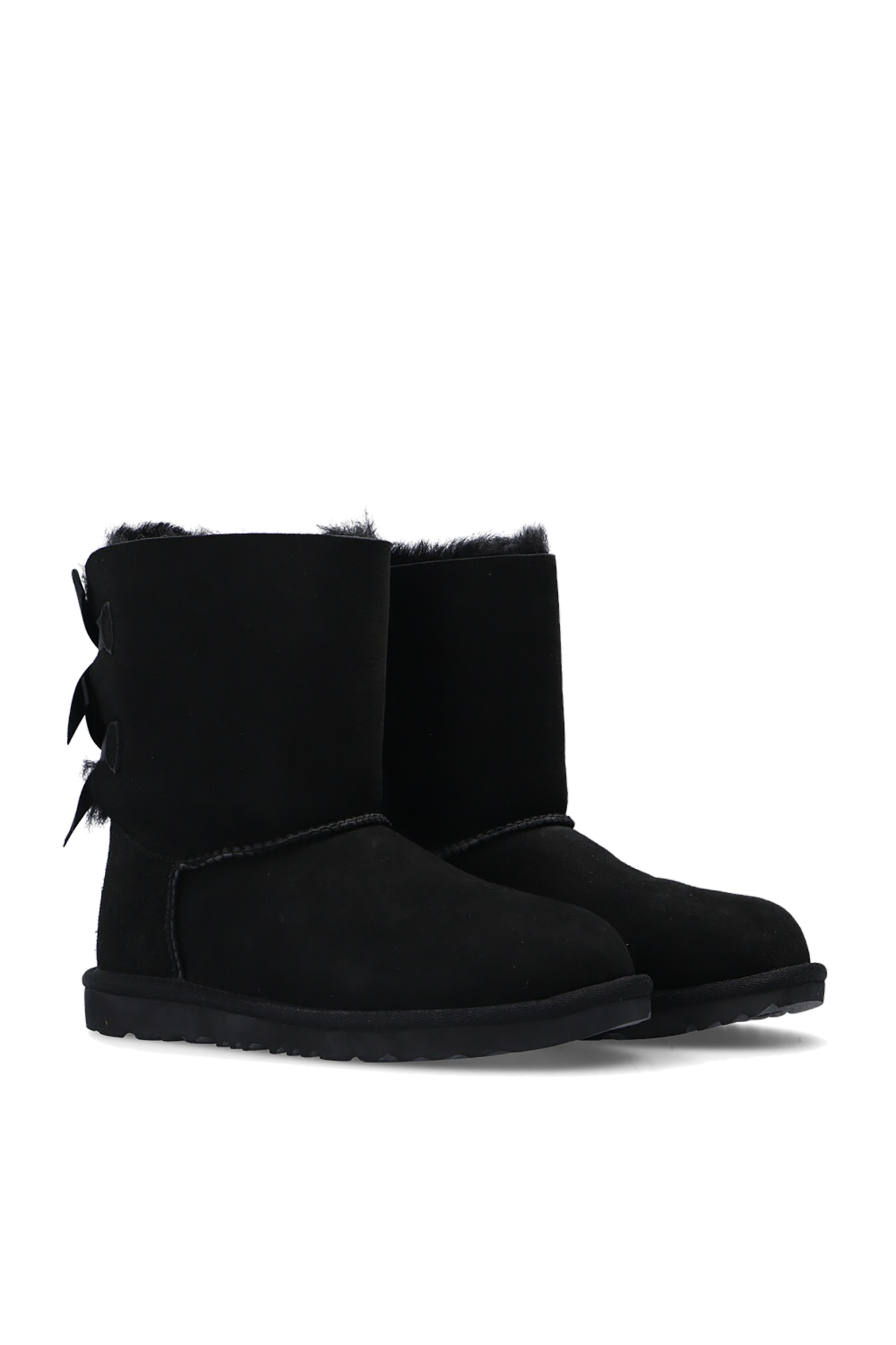 UGG Kids 'Bailey Bow II’ suede snow boots