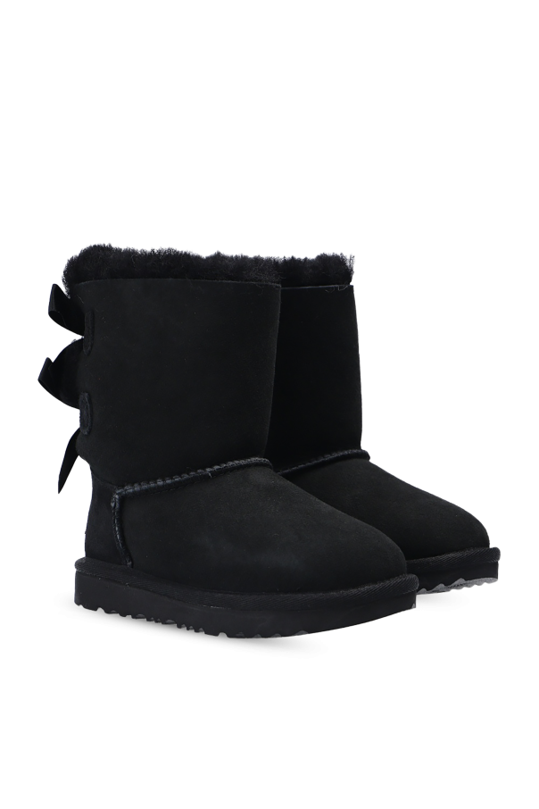 ugg Suede Kids ‘Bailey Bow II’ snow boots