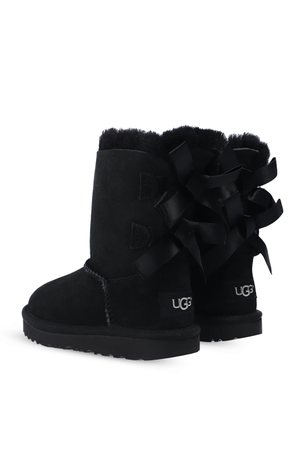 ugg Suede Kids ‘Bailey Bow II’ snow boots