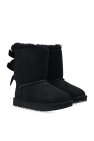 UGG Kids BLACK ‘Bailey Bow II’ snow boots