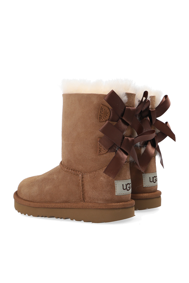 UGG WOMEN Kids ‘K Bailey Bow II’ snow boots