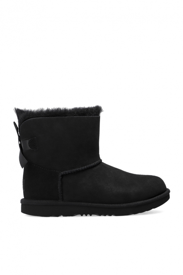 UGG Blk Kids ‘Mini Bailey Bow II’ snow boots