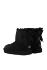 UGG Kids BLACK ‘Mini Bailey Bow II’ snow boots