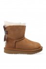 x UGG leather ankle boots White