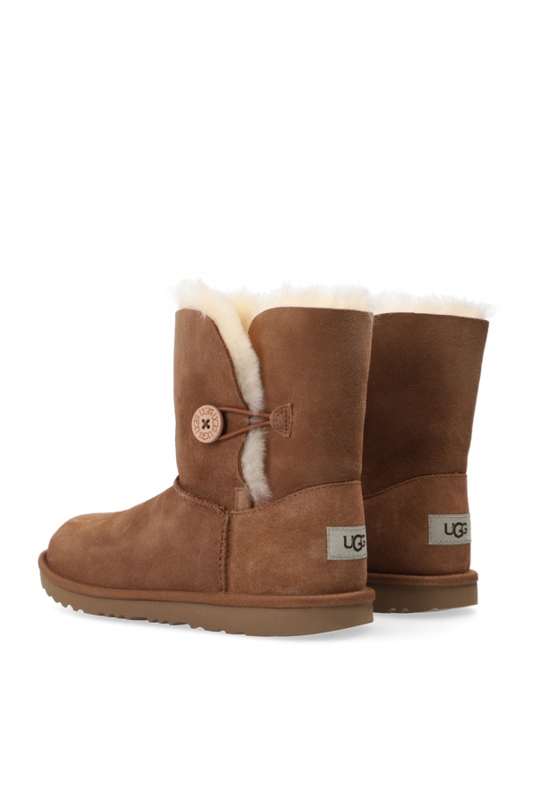 ugg embroidered-logo Kids ‘Bailey Button II’ snow boots