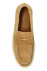 Versace beige Suede shoes type loafers