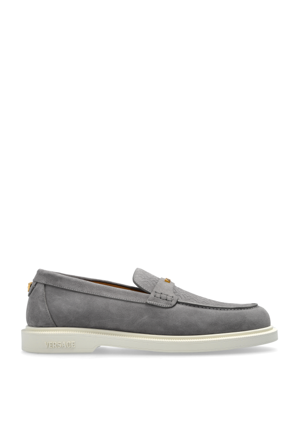 Suede loafers od Versace