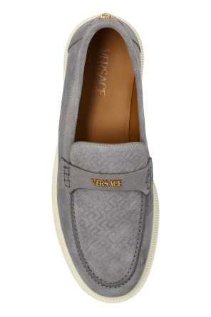 Versace Mocasines de ante tipo `loafers`