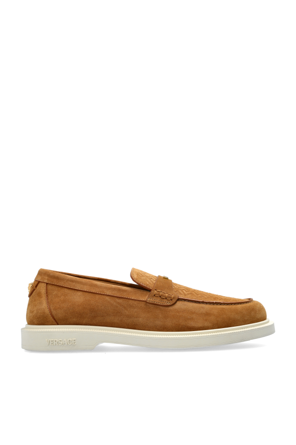 Loafers type shoes od Versace