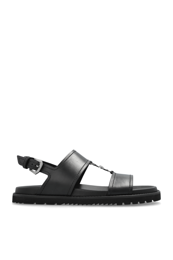 Versace Sandalias de cuero