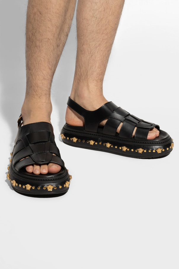 Versace Sandalias con tachuelas