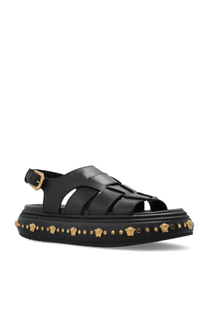 Versace Sandalias con tachuelas