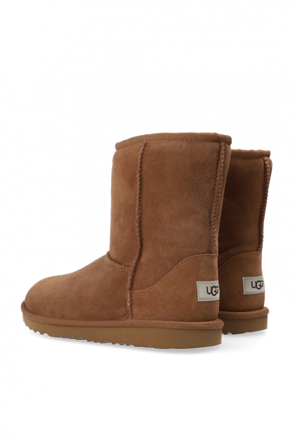 ugg Baby Kids ‘Classic II’ suede snow boots