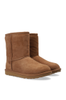 UGG Kids BROWN ‘Classic II’ suede snow boots