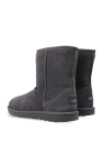 UGG Kids GREY ‘Classic II’ suede snow boots