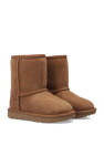 UGG Kids BROWN ‘T-Classic II’ snow boots