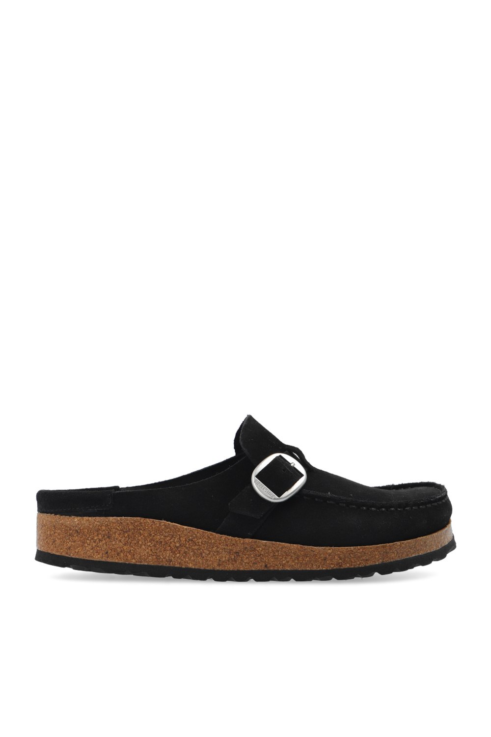 Birkenstock ‘Buckley’ suede slides