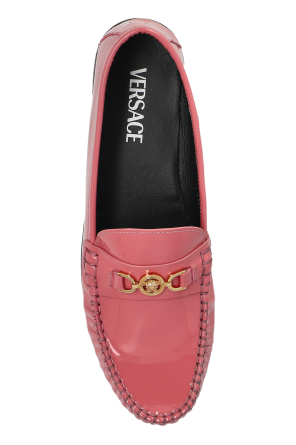 Versace Lederne Schuhe vom Typ loafers