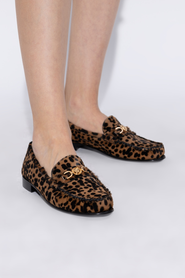 Versace Animal print loafers shoes