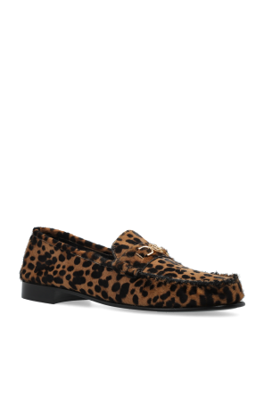 Versace Animal print loafers shoes