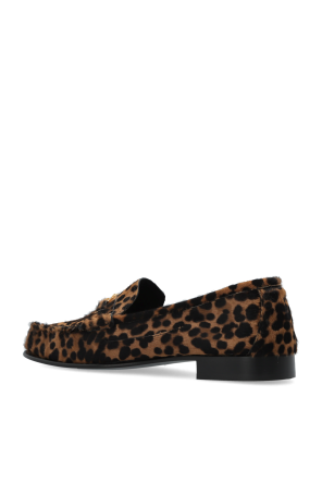 Versace Animal print loafers shoes
